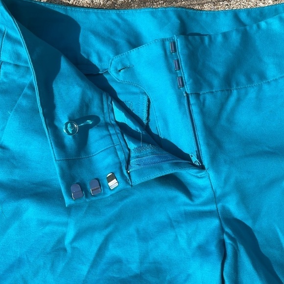 Worthington Teal Slim Fit Long Pants - Picture 5 of 7